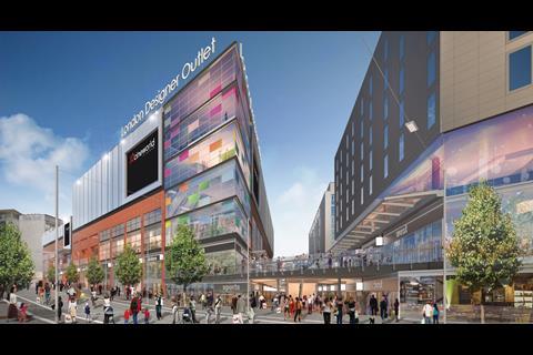 London Designer Outlet is anchored by a nine-screen Cineworld as part of its leisure offer
